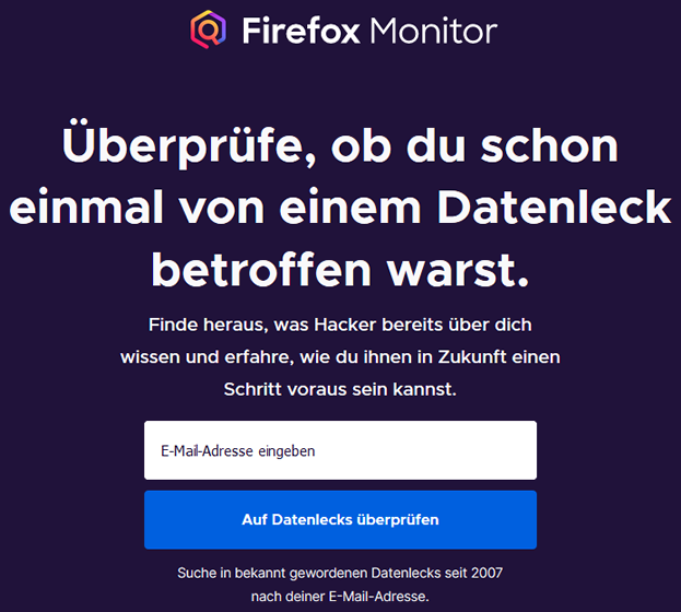Datenlecks. Oder: meine Daten haben Wandertag ….