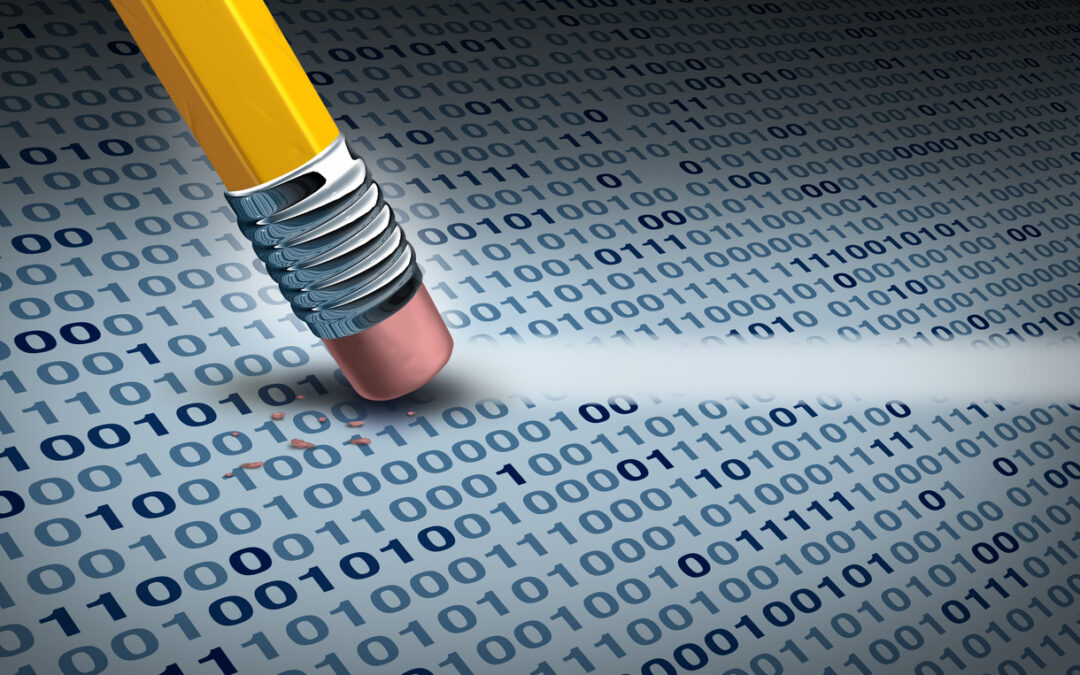 Falsche Datenlöschung - Ein Radiergummi entfernt Nullen und Einsen